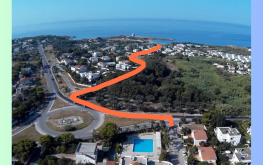 Strada della spiaggia mt